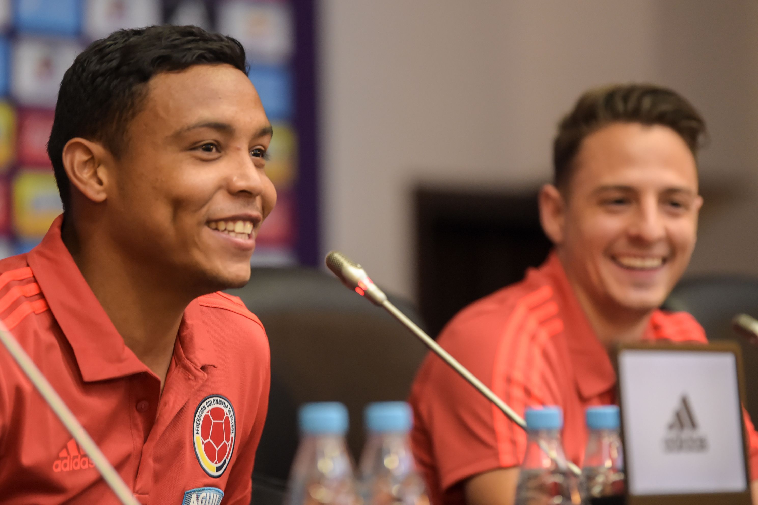 Luis Muriel e Santiago Arias Colômbia