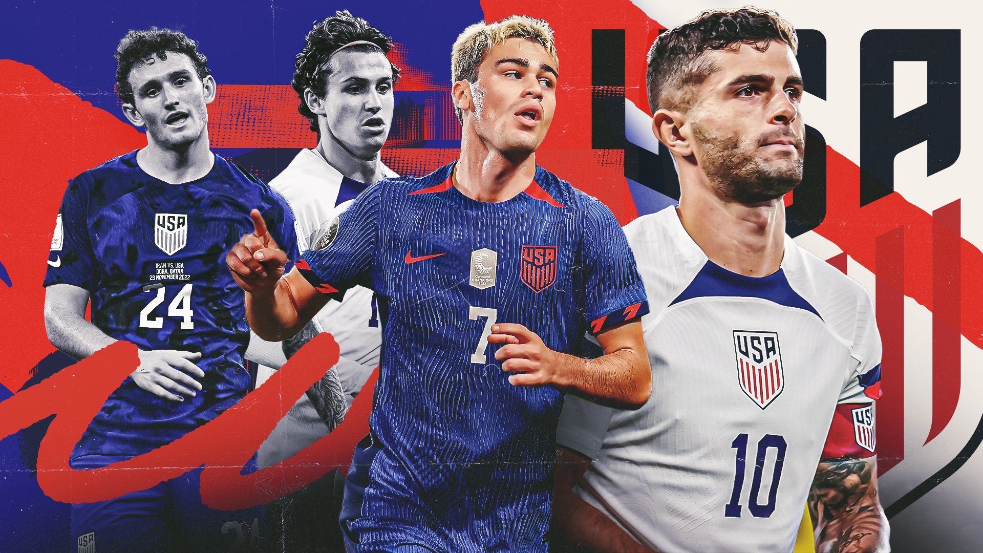 GOAL USMNT Copa America squad GFX