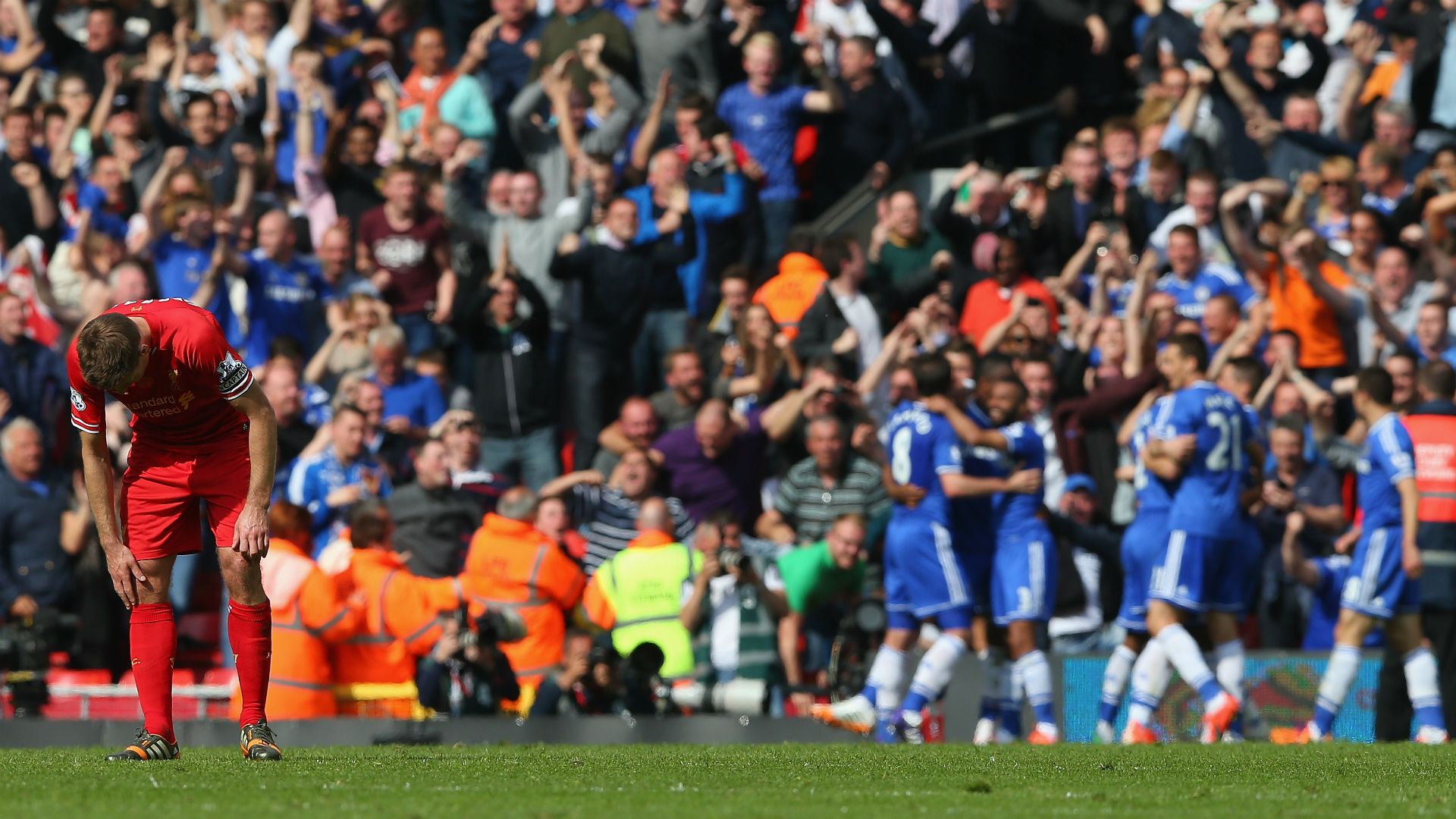 Steven Gerrard Liverpool Chelsea 27042014