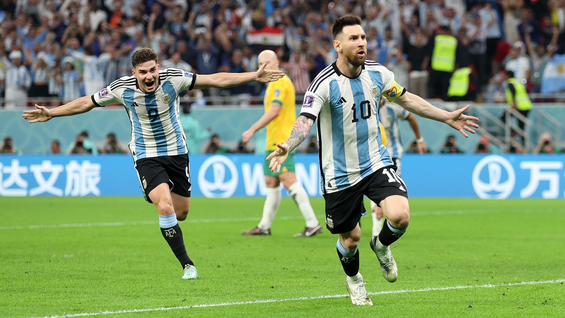 Lionel Messi Argentina Australia Qatar 2022