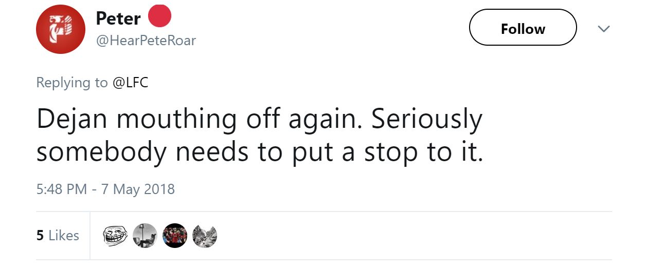 Reactions Lovren interview