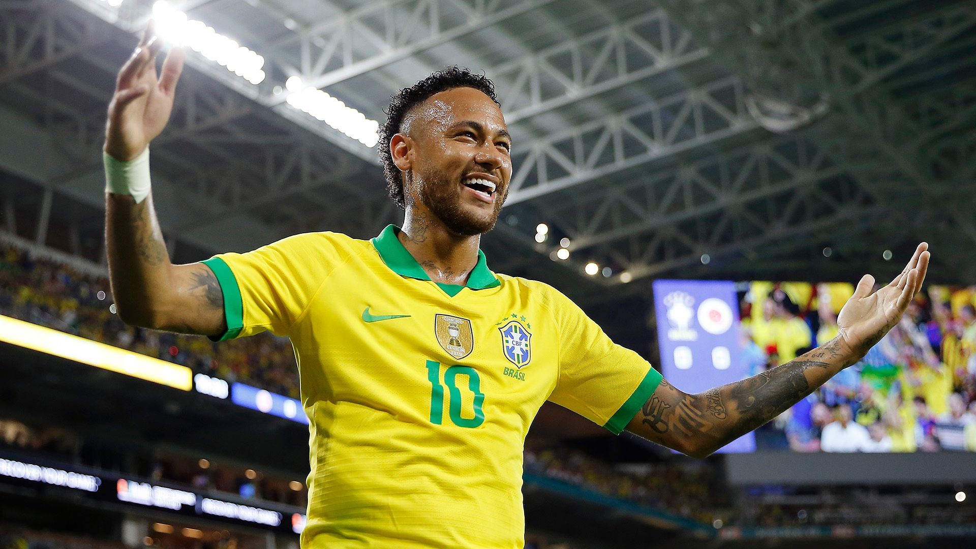 Neymar Brasil Colombia Amistoso 06092019