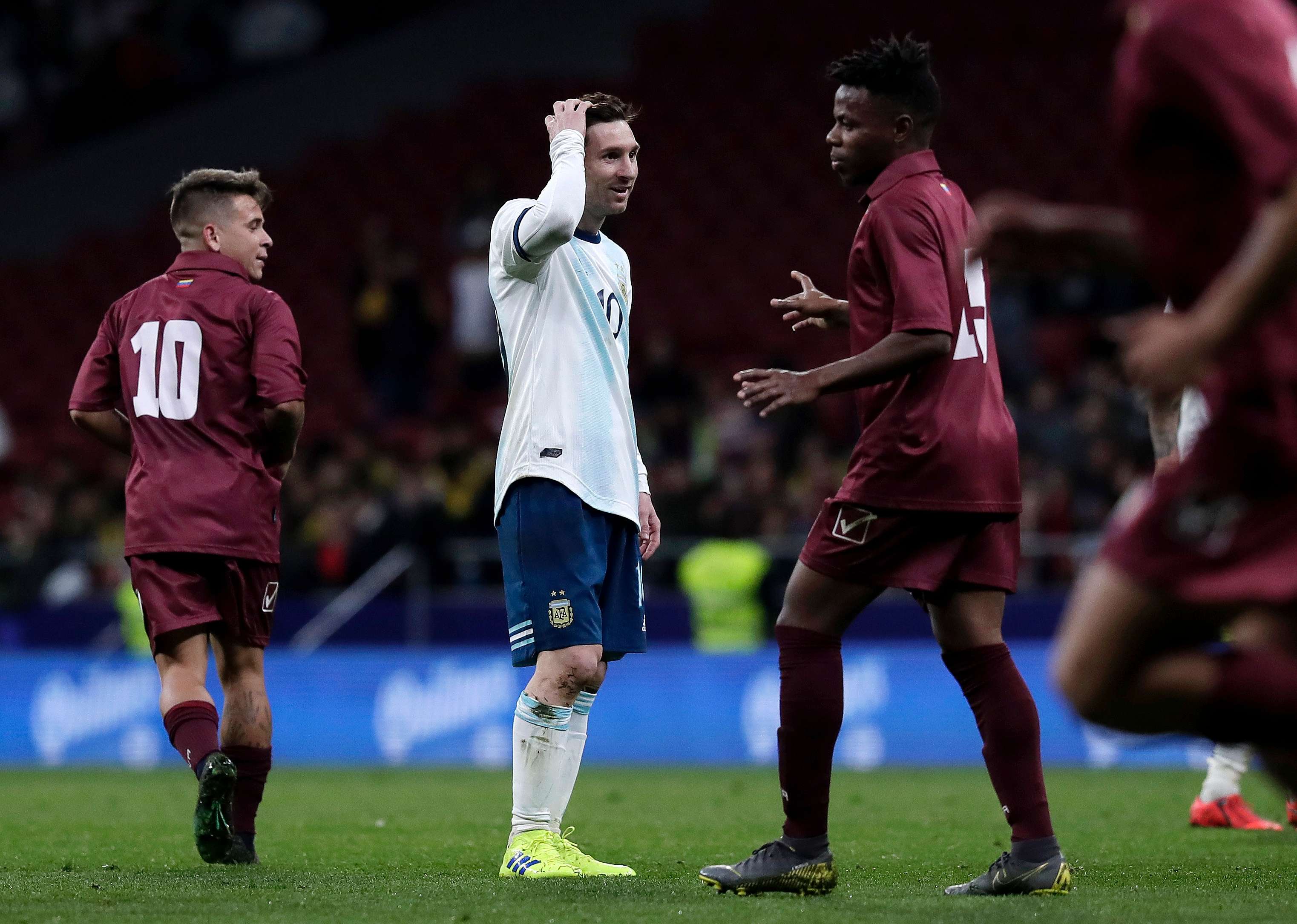 Messi Argentina Venezuela