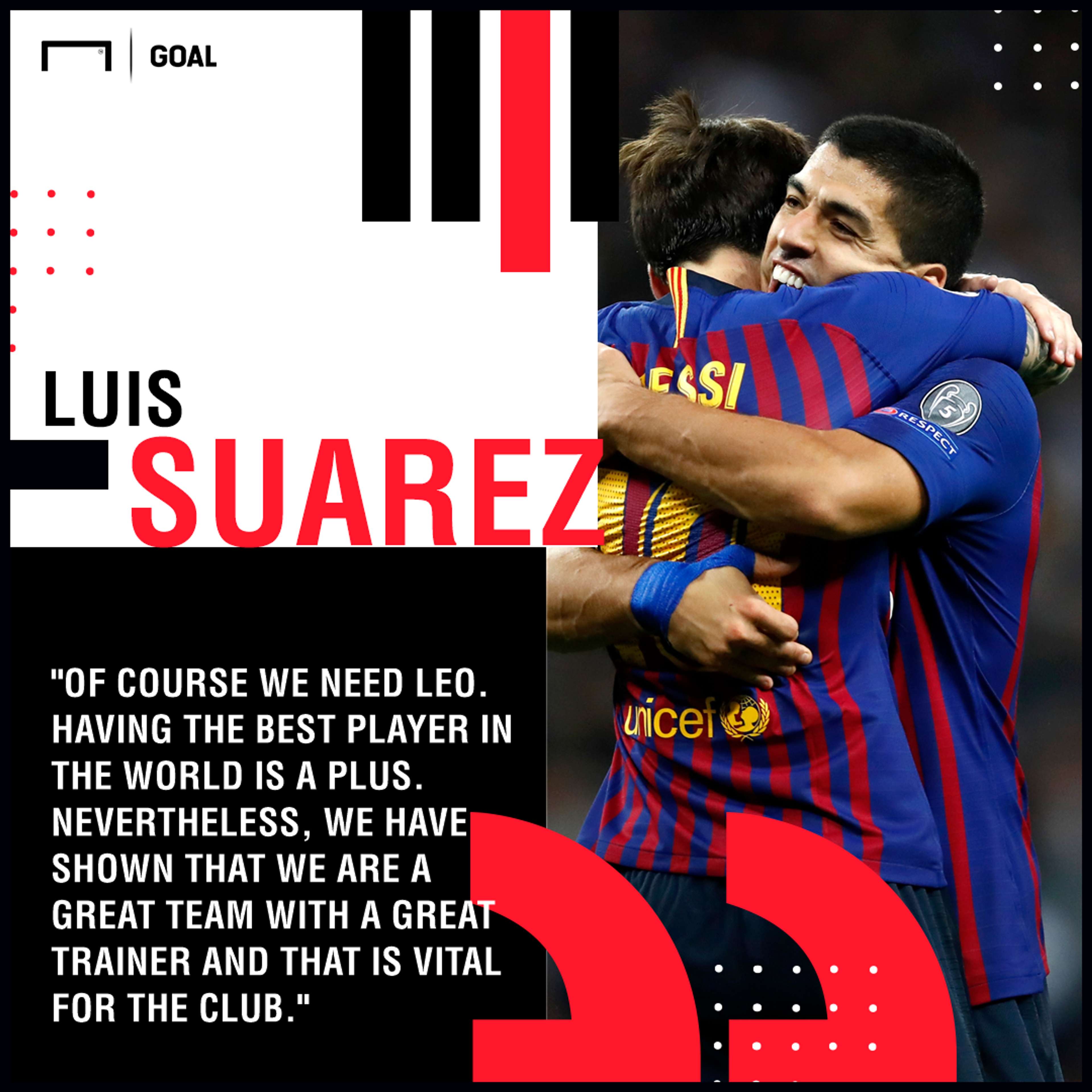 Luis Suarez Messi Barcelona PS