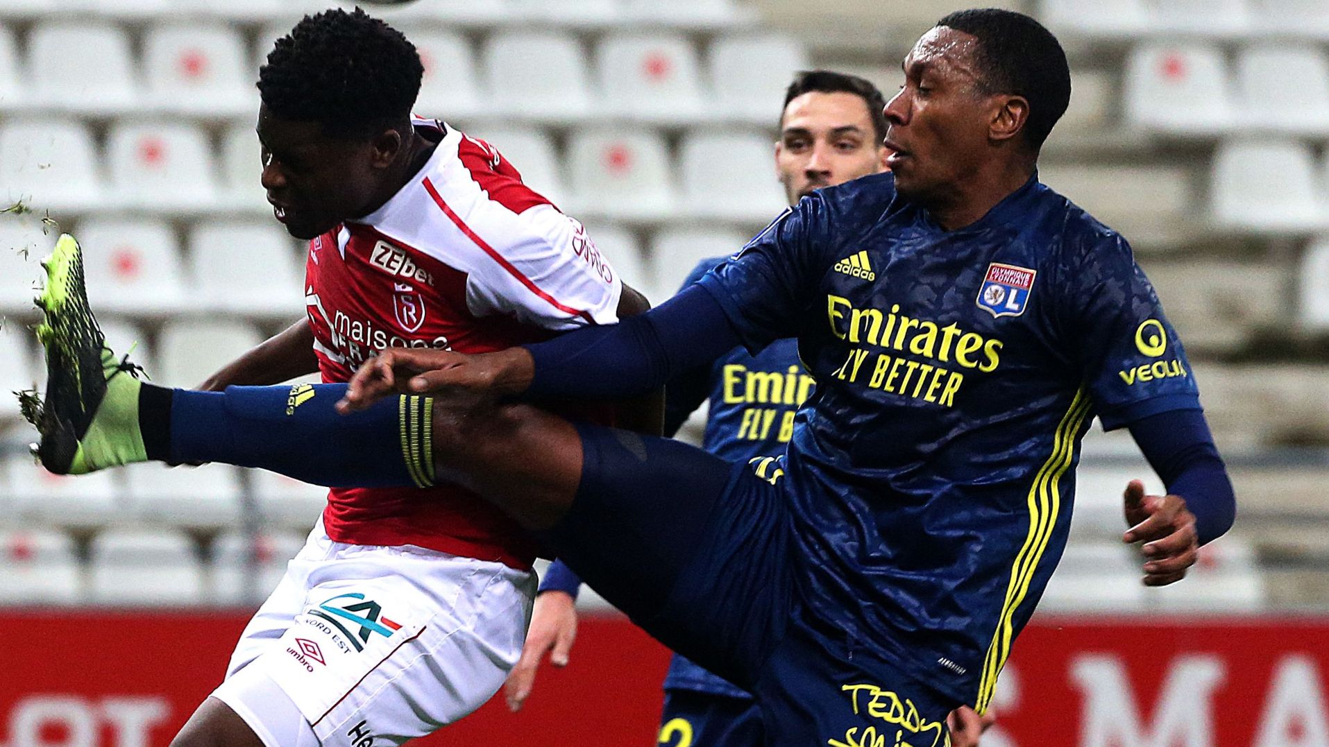Marcelo Marshall Munetsi Reims Lyon Ligue 1 12032021