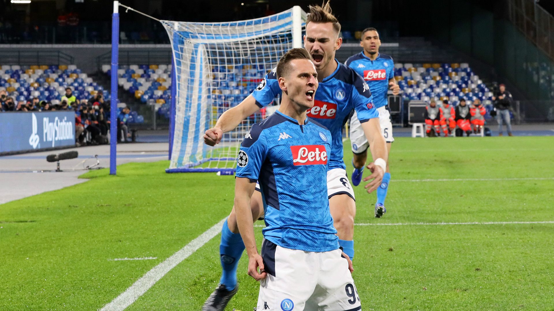 Milik Napoli Genk