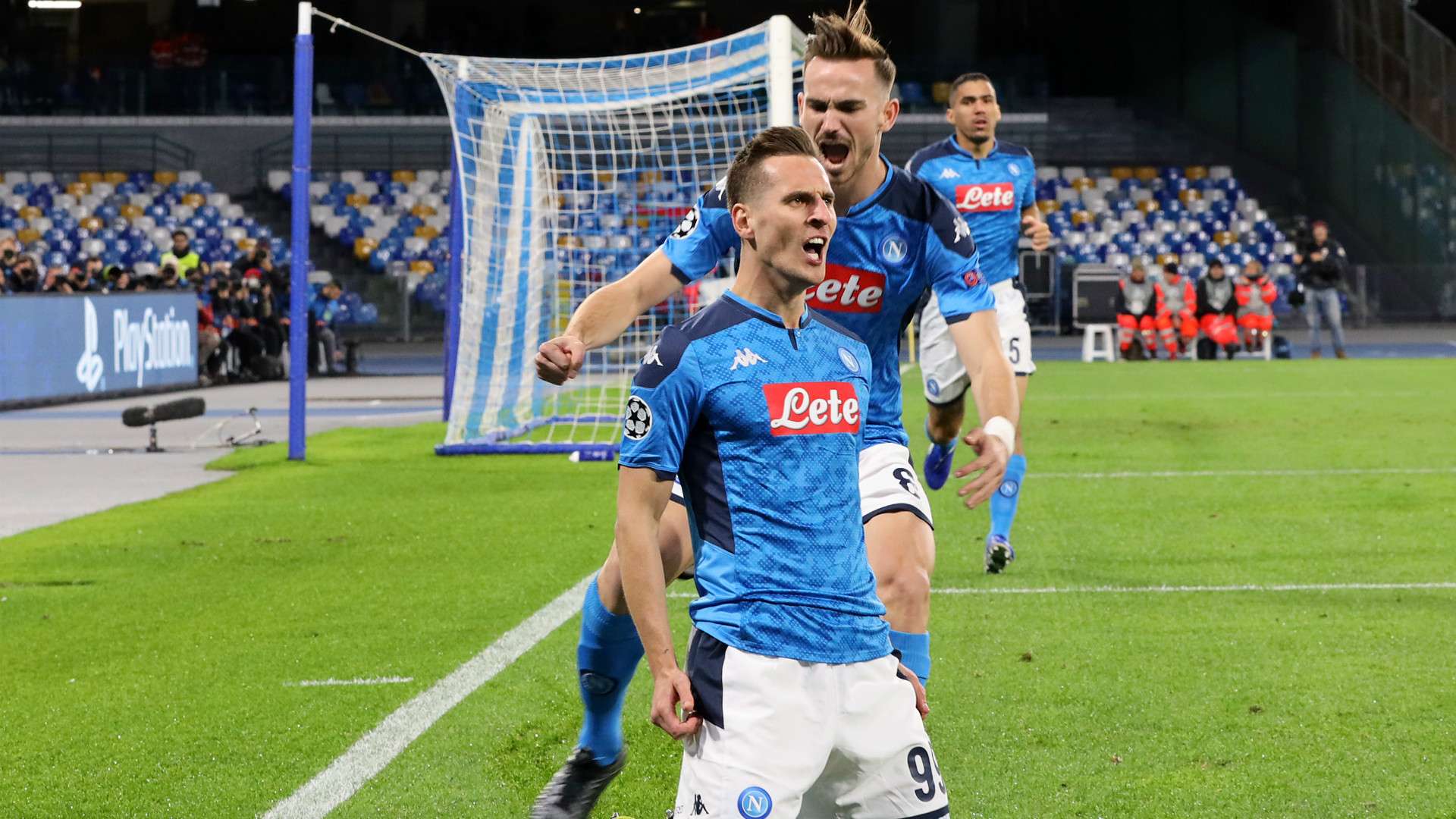 Milik Napoli Genk