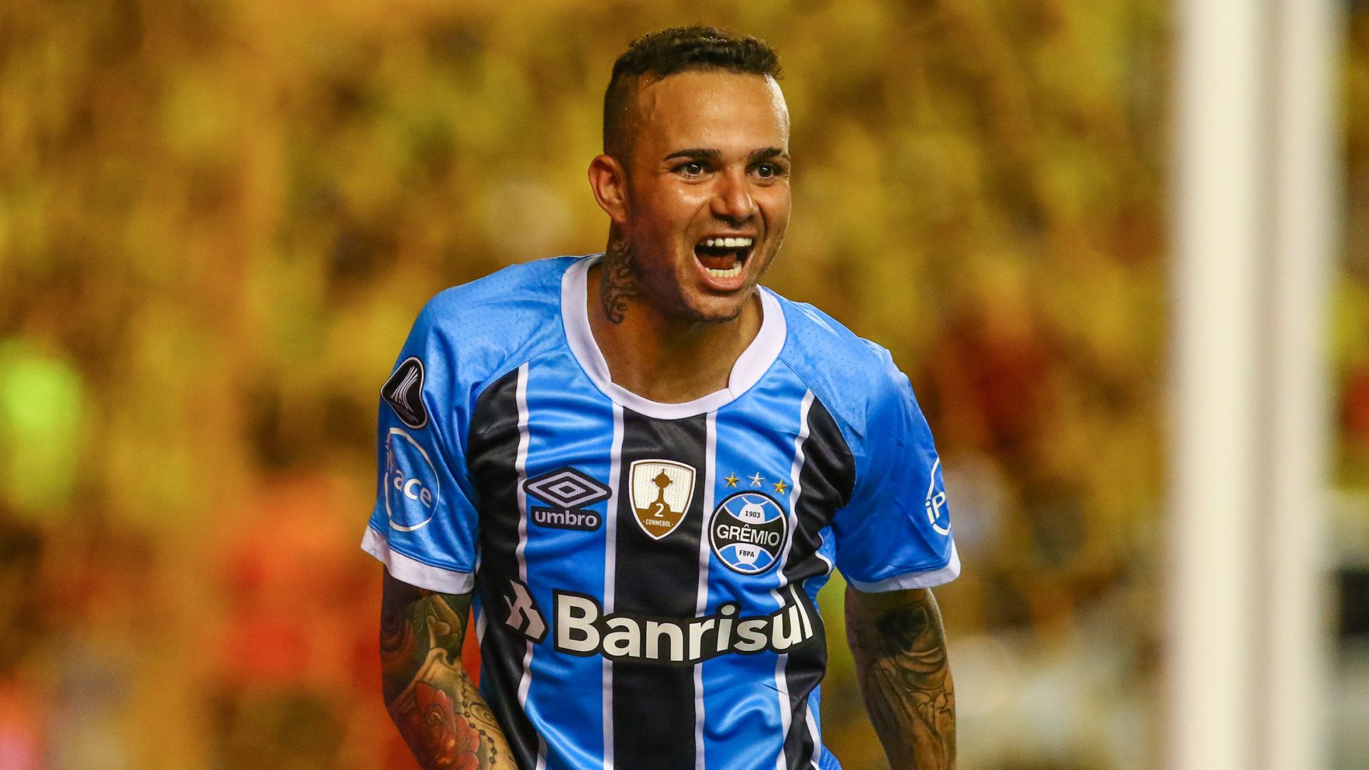 Luan Guilherme Barcelona SC Gremio Copa Libertadores 25102017