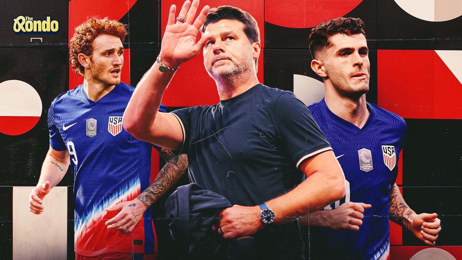 Mauricio Pochettino, Christian Pulisic, Josh Sargent