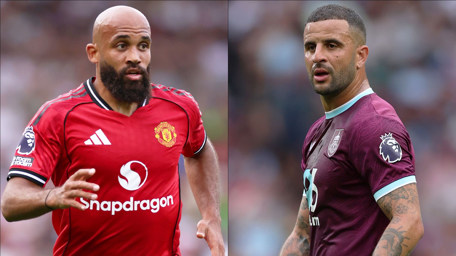 Bryan Mbeumo Man Utd Kyle Walker Burnley