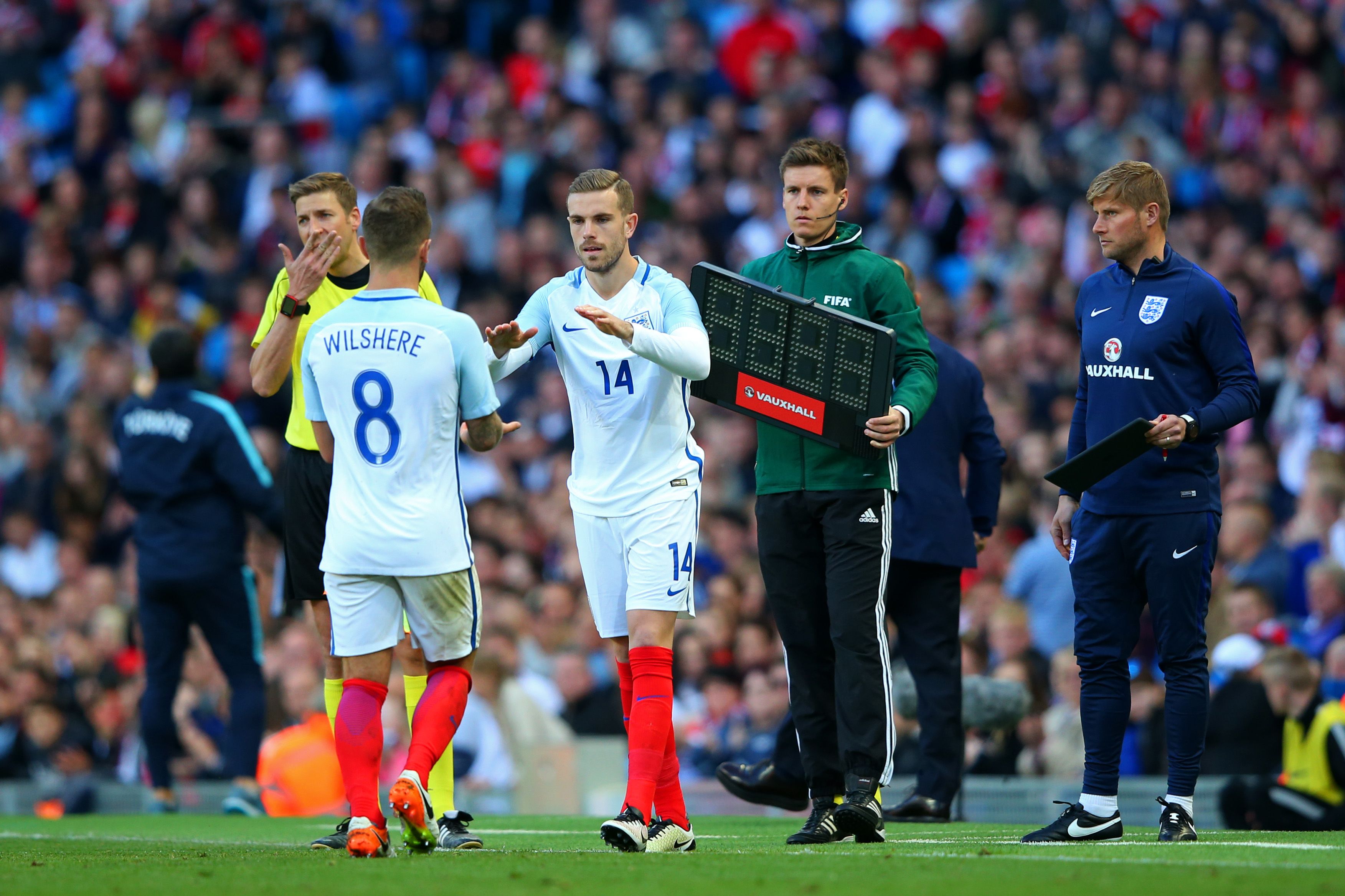 Jack Wilshere Jordan Henderson