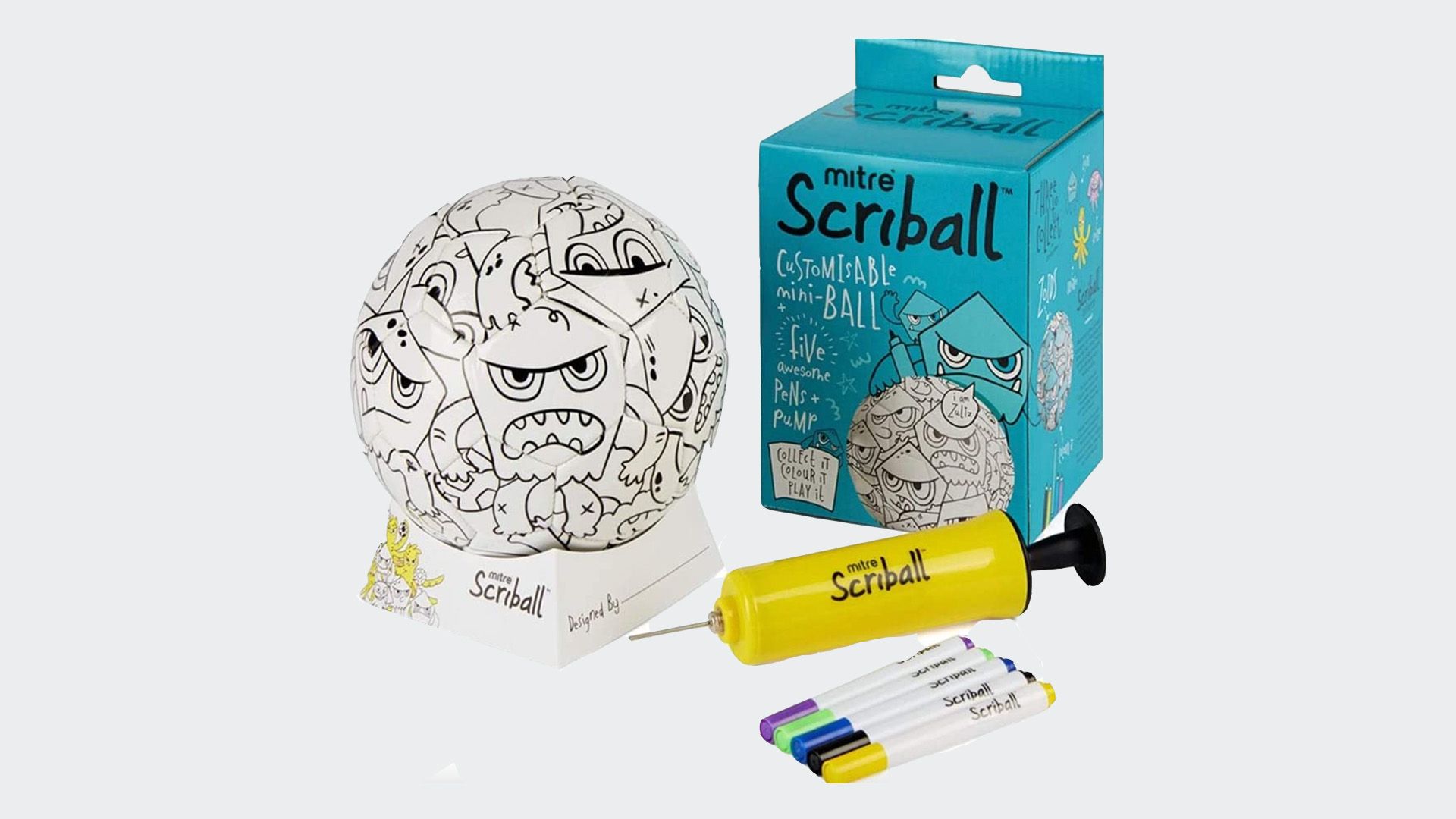 Mitre Scriball Customizable Mini Football