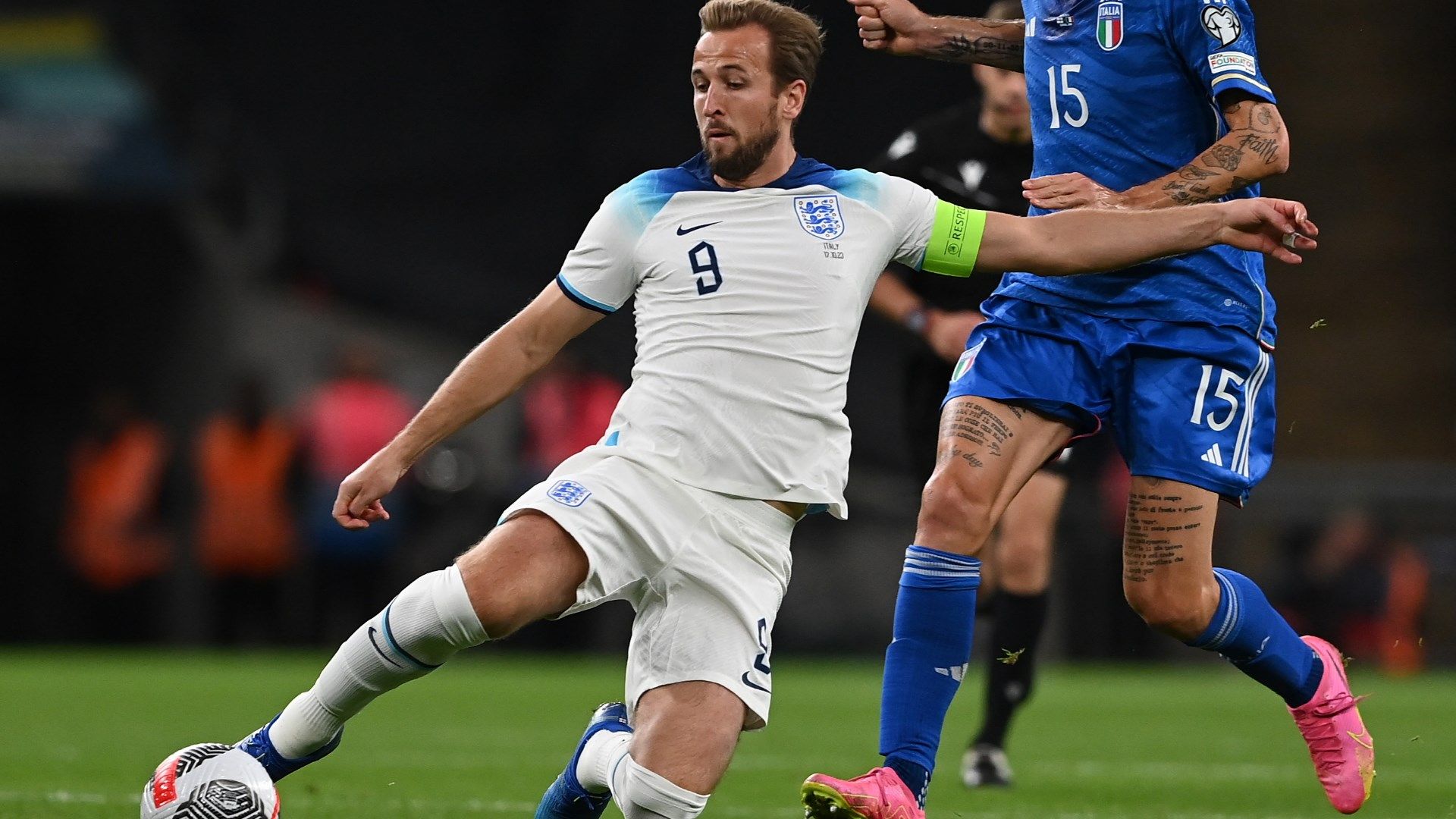 Harry Kane England vs Italy 2023