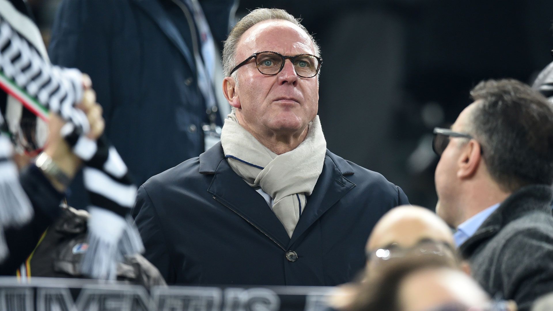 Karl-Heinz Rummenigge Bayern München Champions League agains Juventus 23022016