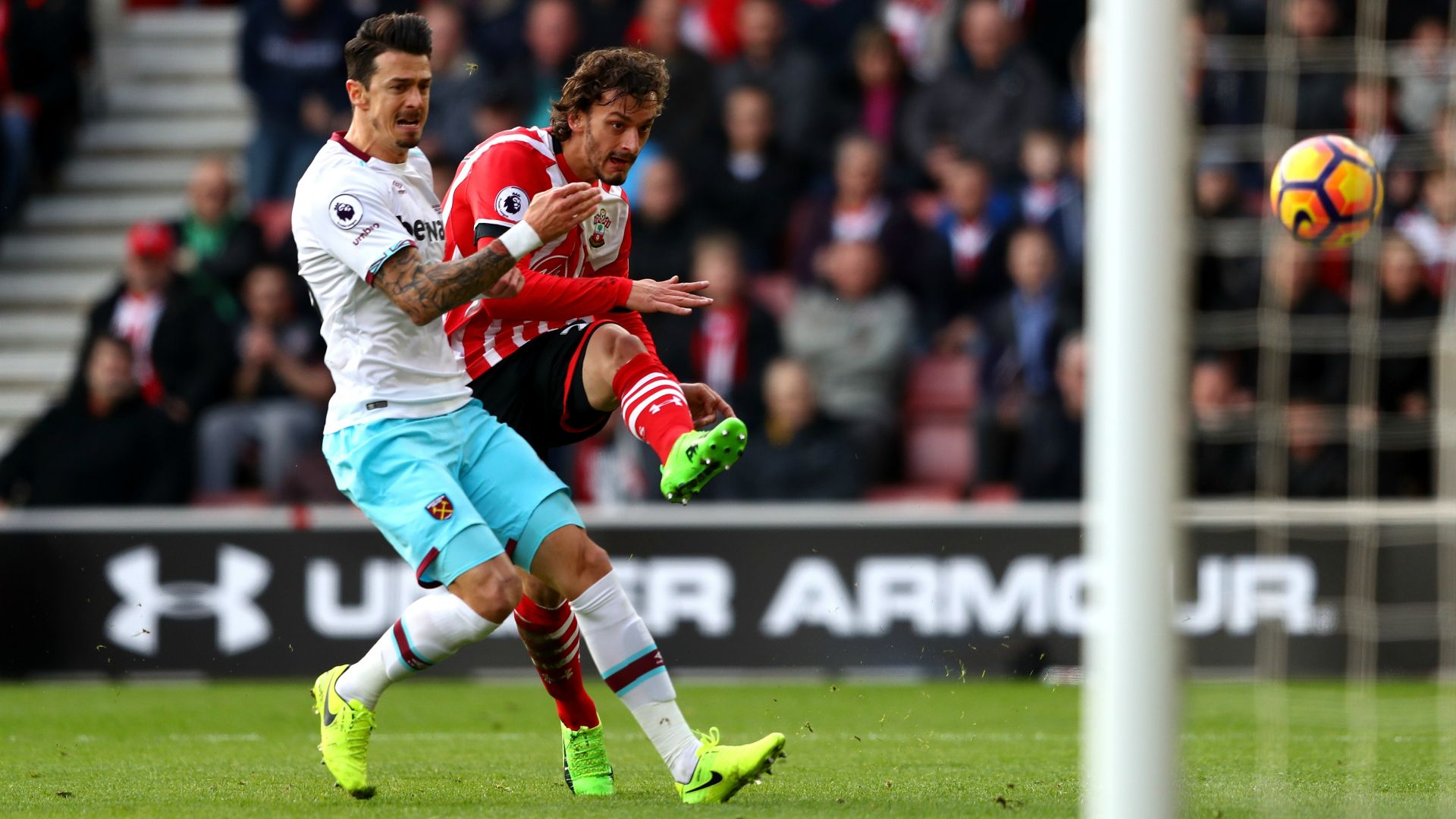 Manolo Gabbiadini Southampton West Ham Premier League 02042017