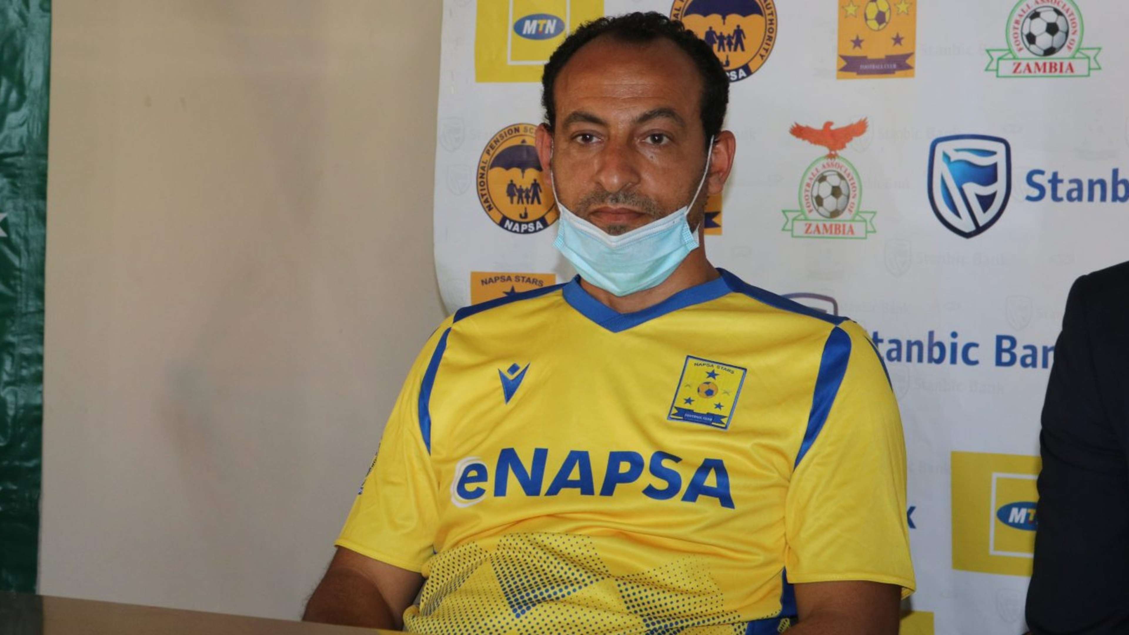 NAPSA Stars FC head coach Mohamed Fathi.