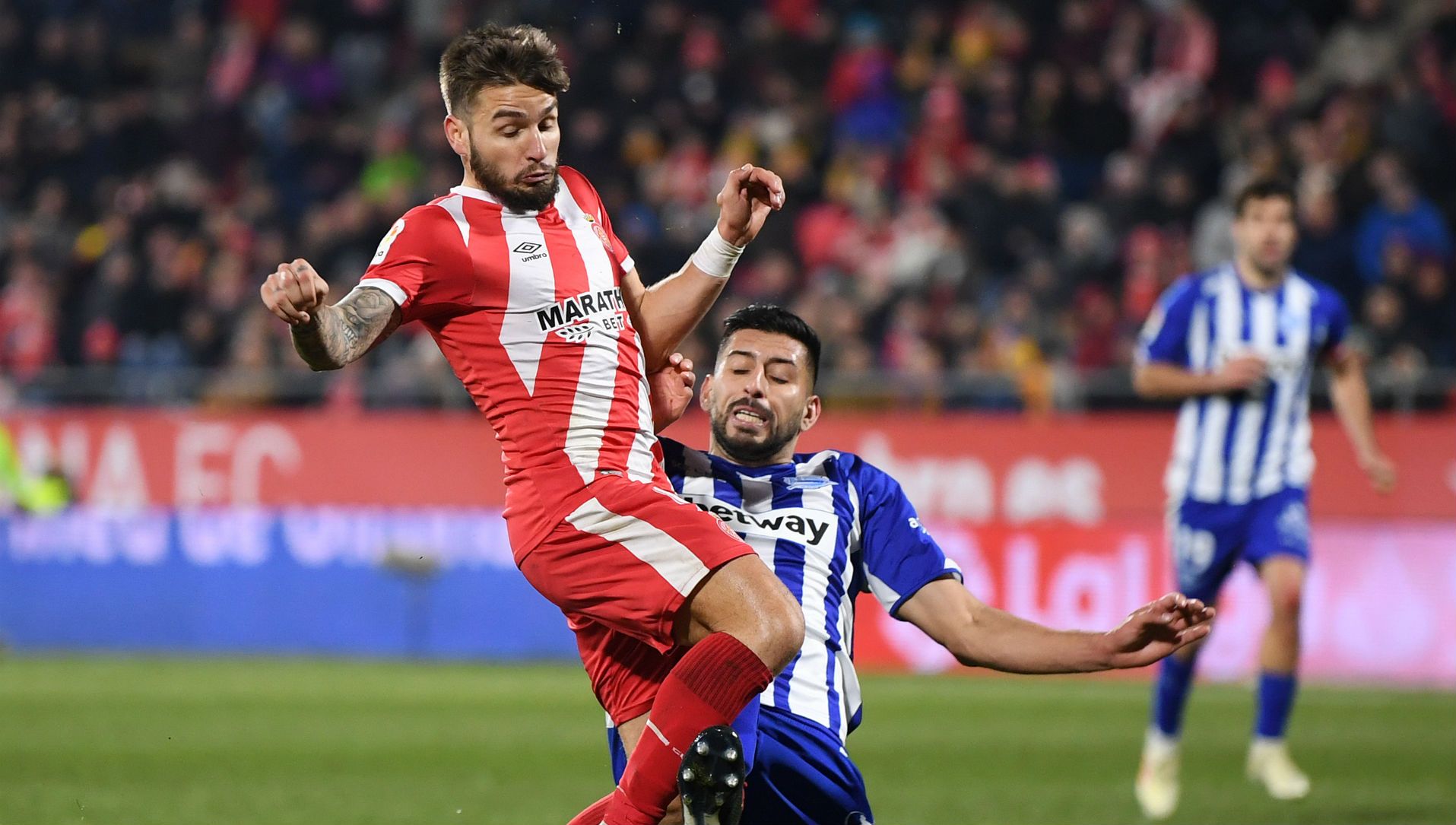 120119 Girona Alavés Portu Guillermo Maripán