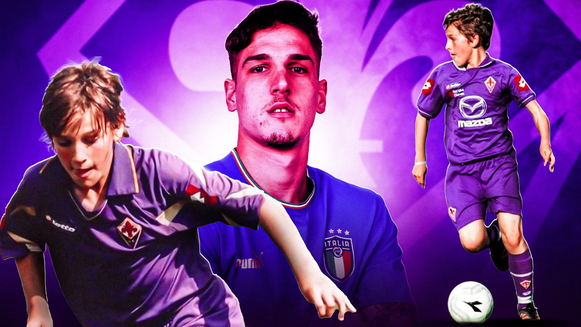 Nicolo Zaniolo Fiorentina GFX