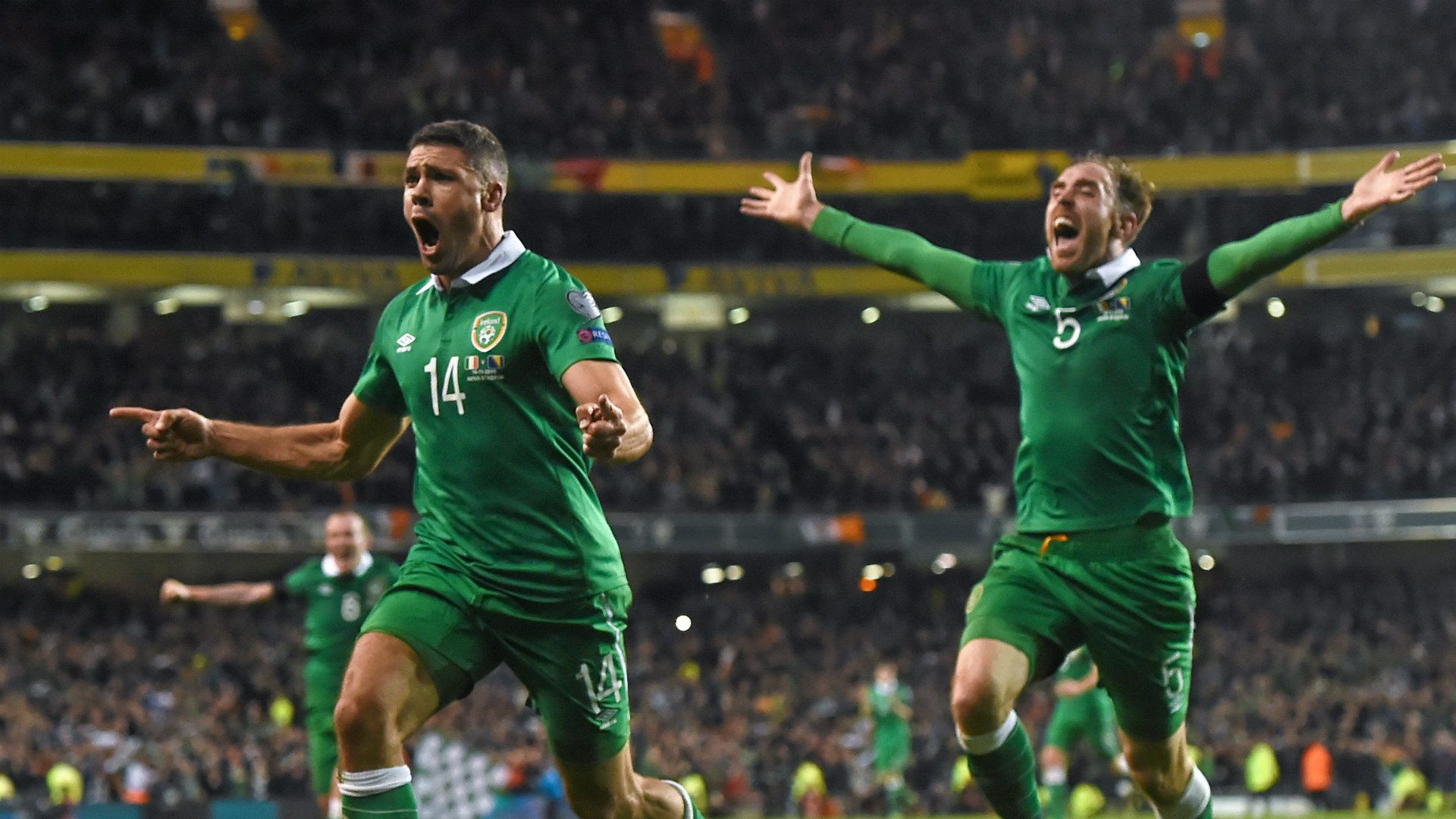 Jonathan Walters Richard Keogh Ireland