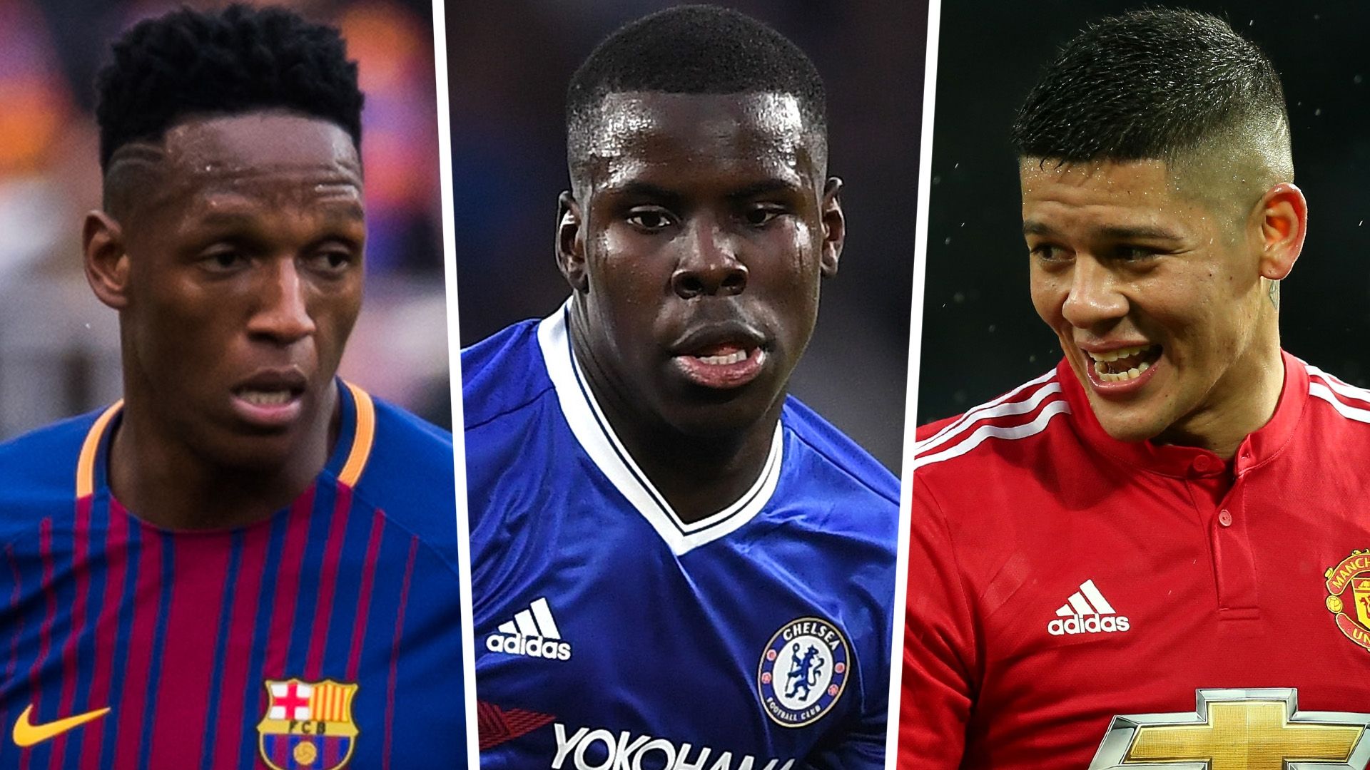 Yerry Mina Kurt Zouma Marcos Rojo