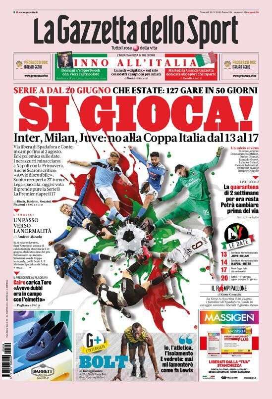 Gazzetta 29 May