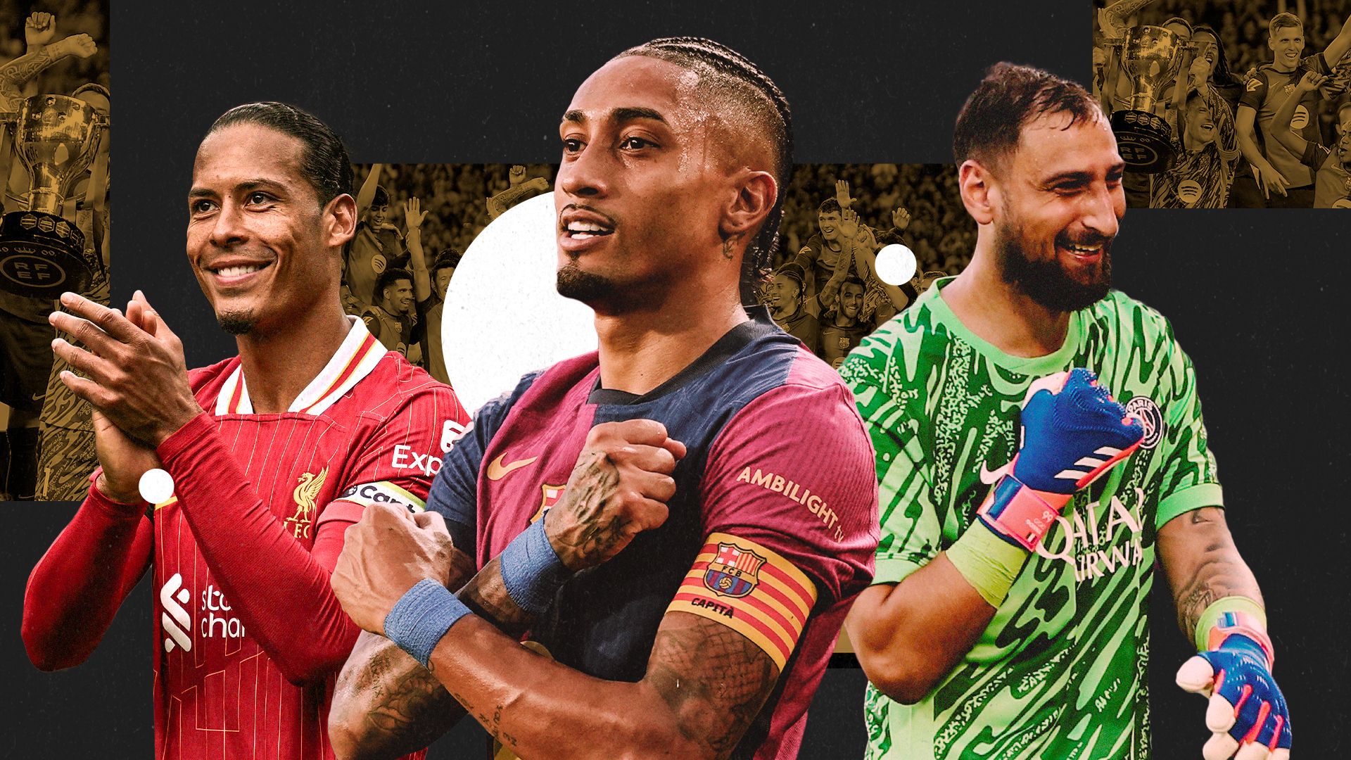 Team of the 2024-25 European season: No spot for Mohamed Salah, Kylian Mbappe or Harry Kane - but Raphinha and Ousmane Dembele make the cut | Goal.com UK