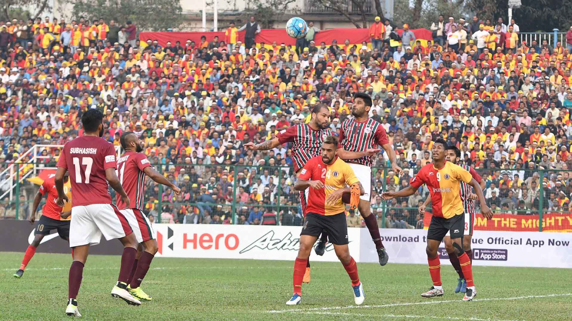 East Bengal Mohun Bagan I-League 2017