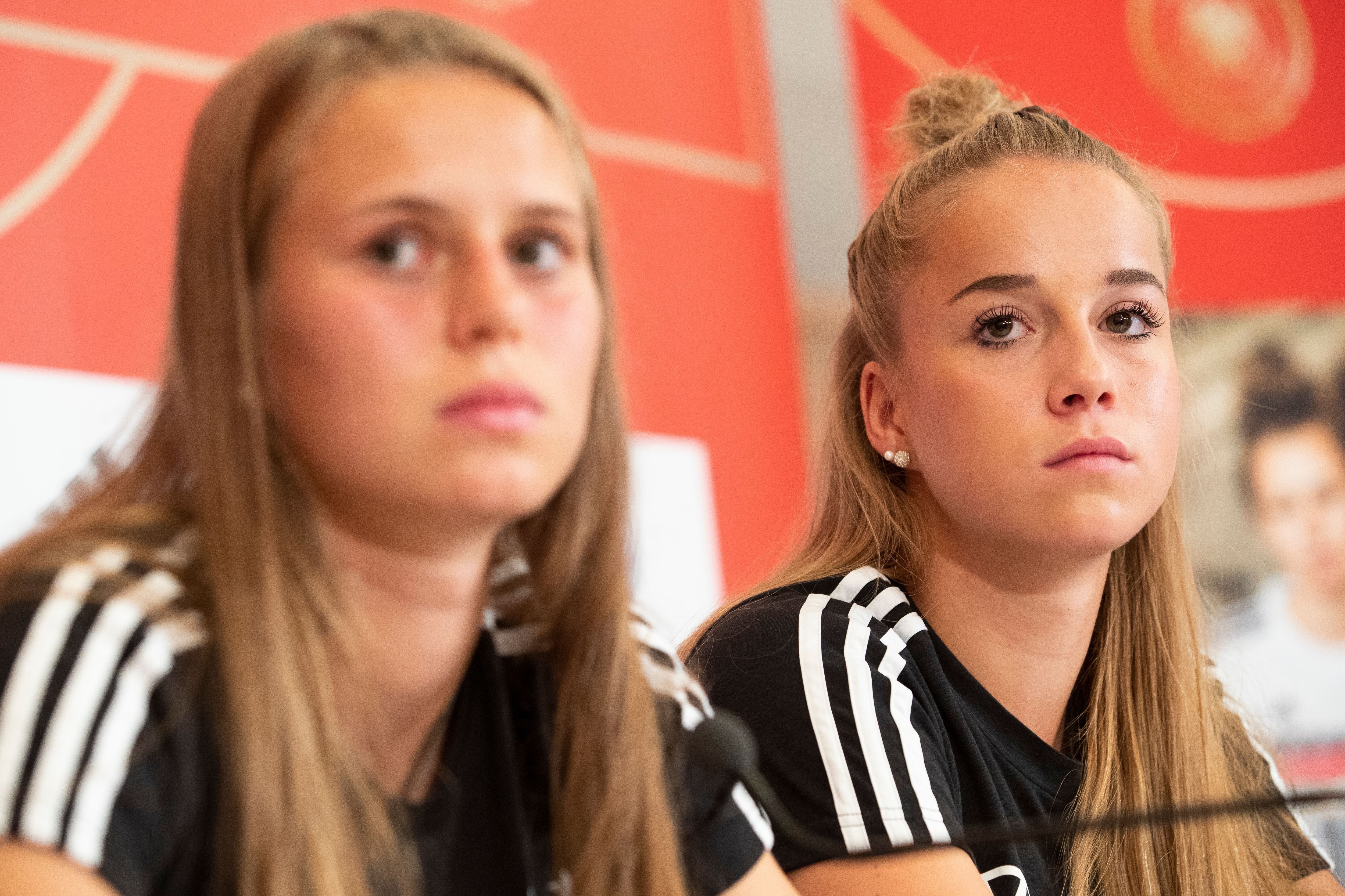 Giulia Gwinn Klara Bühl press conference