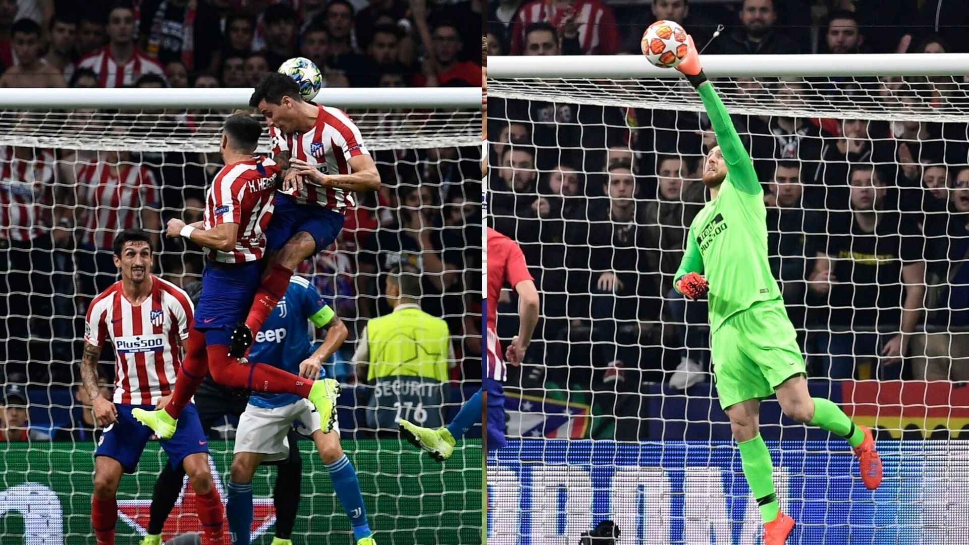 Herrera y Oblak, Atlético de Madrid