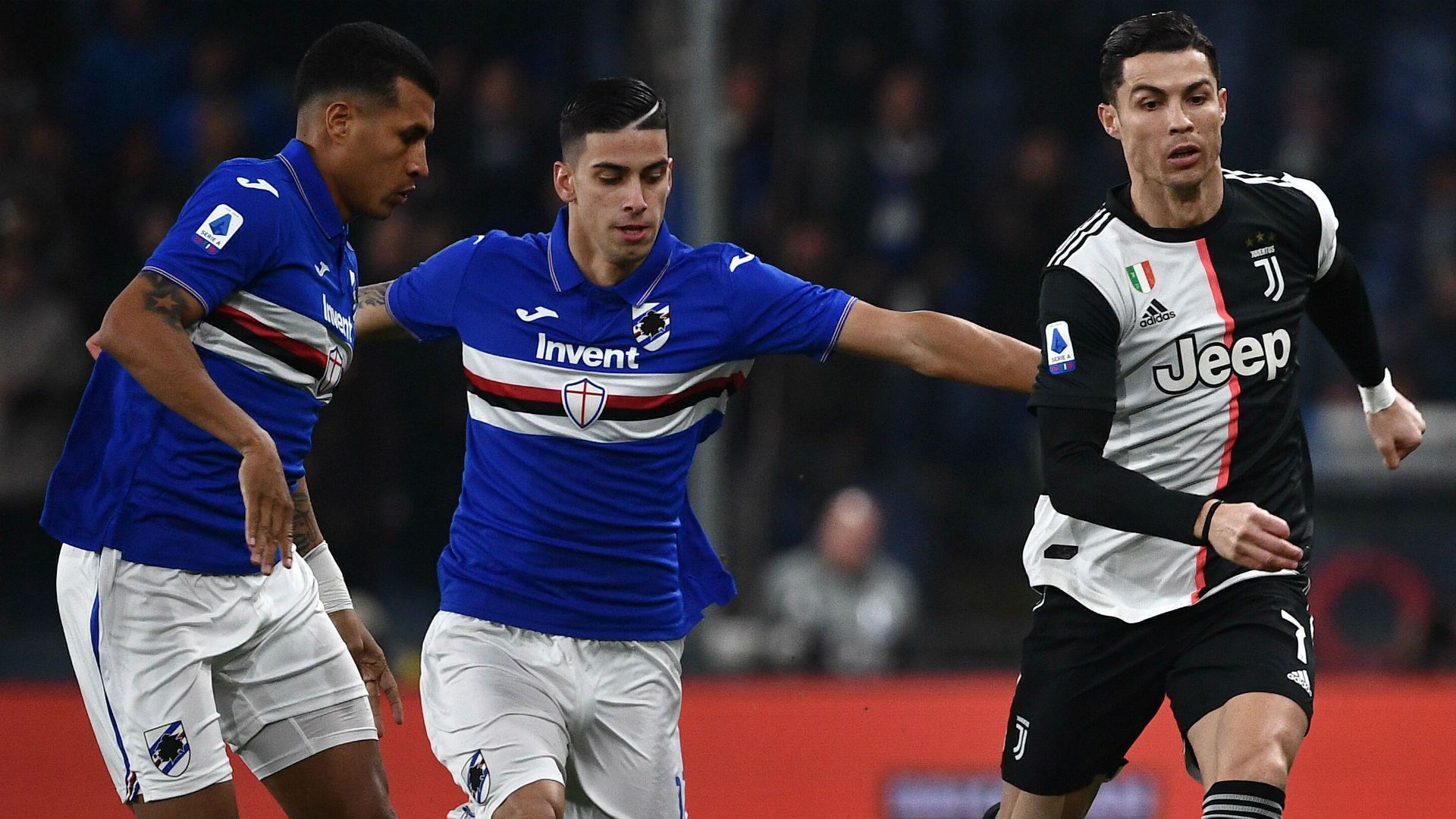 Sampdoria Juventus Murillo Depaoli Ronaldo