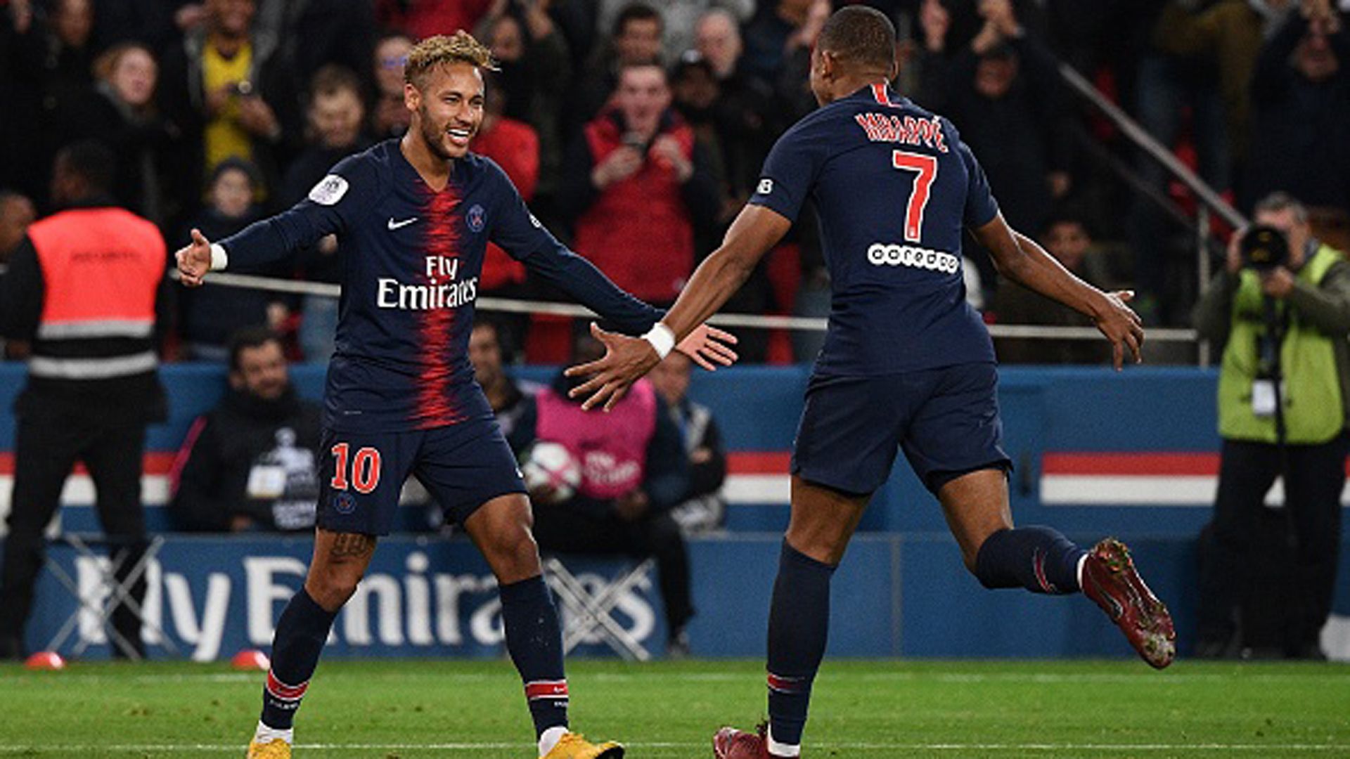 Neymar Mbappe Lyon PSG