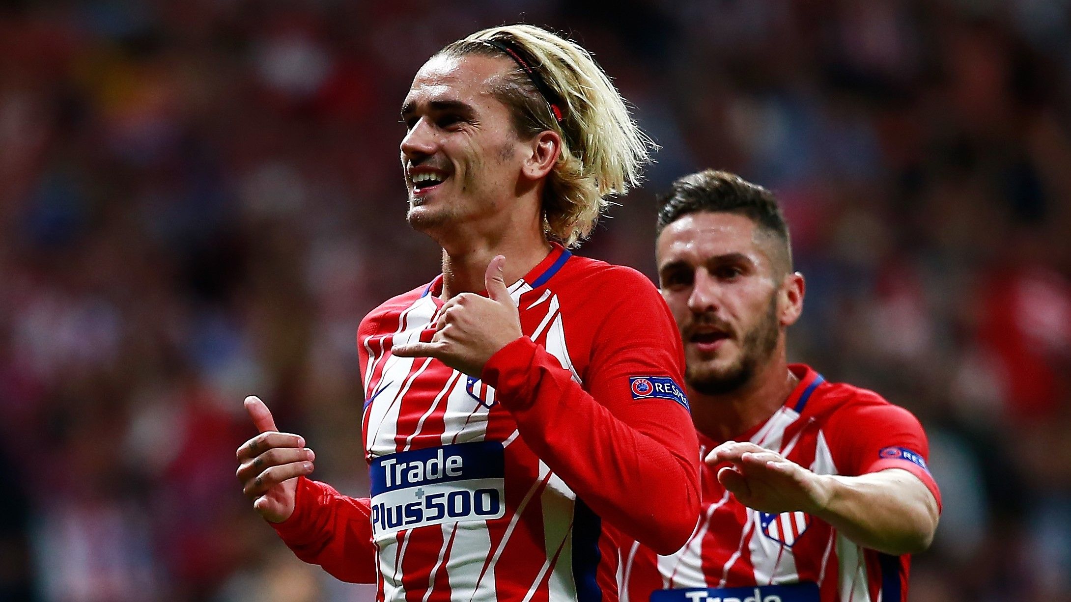 Antoine Griezmann Atletico de Madrid Chelsea UCL 27092017