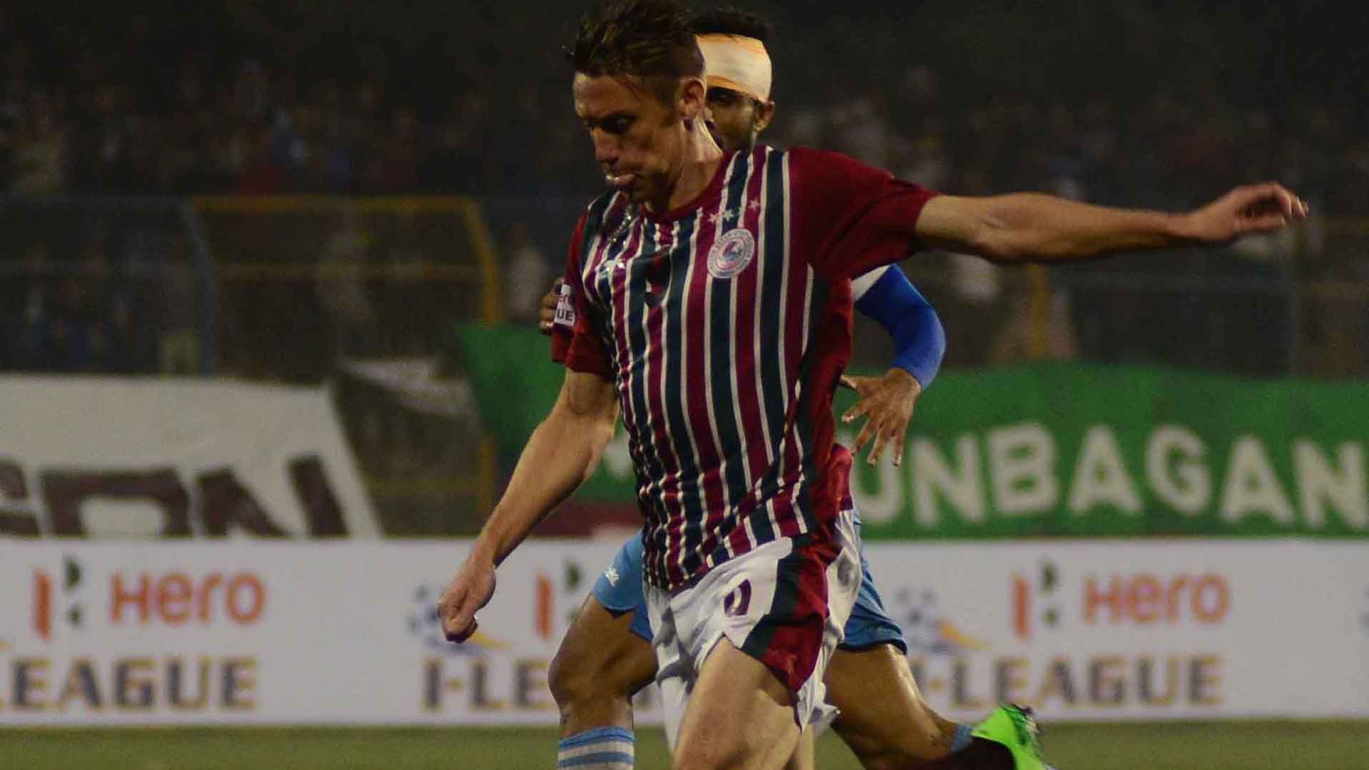 Darryl Duffy Mohun Bagan AC Churchill Brothers SC I-League 2017