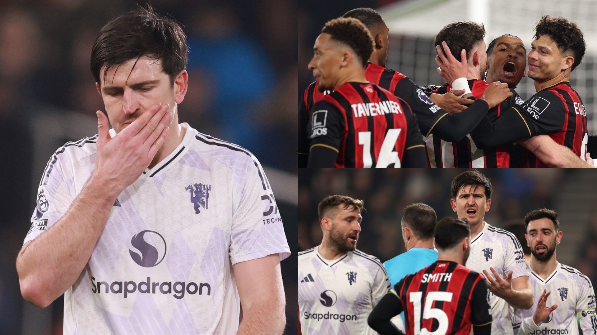 Man Utd Bournmouth ratings gfx