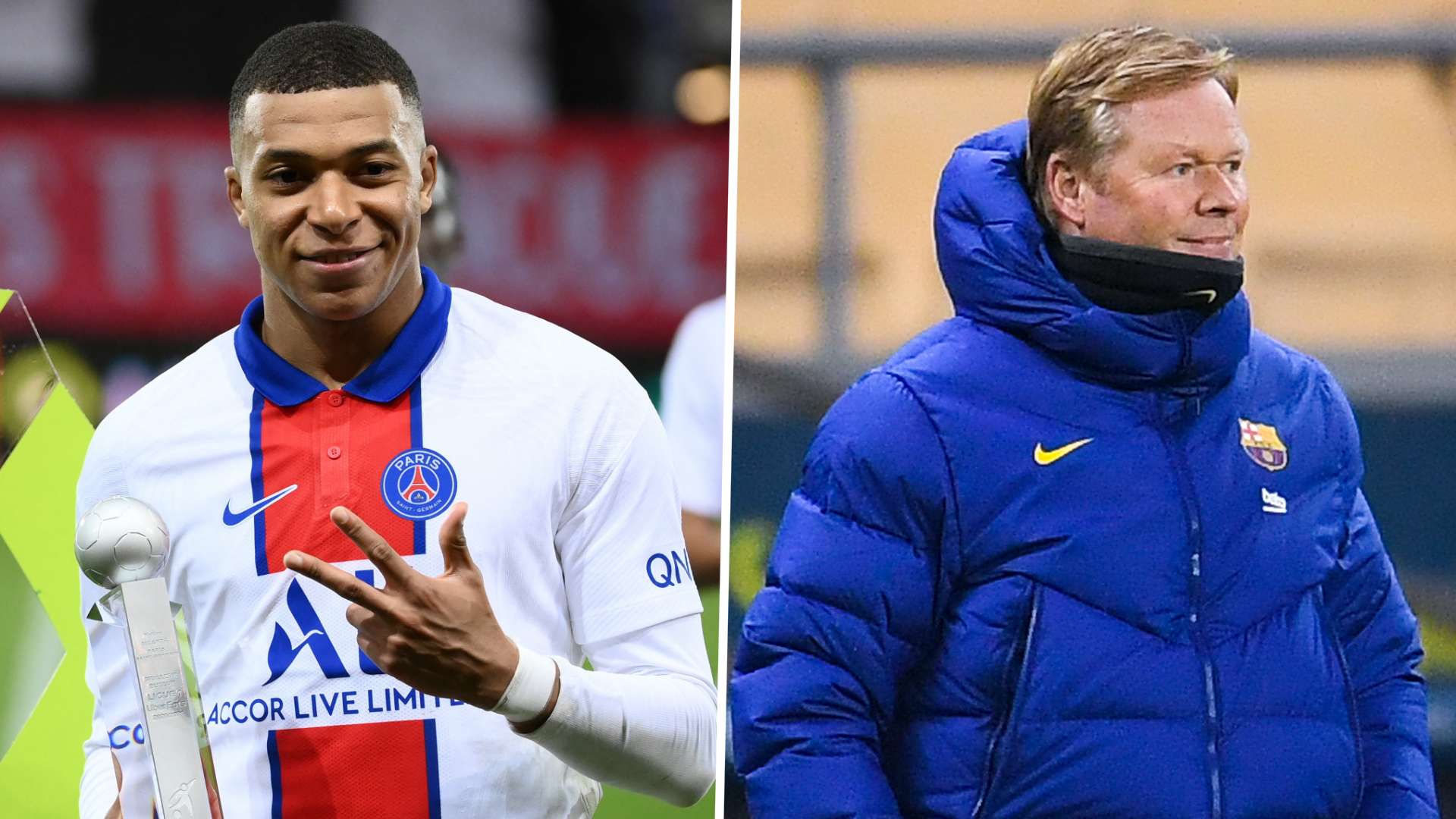 Kylian Mbappe Ronald Koeman