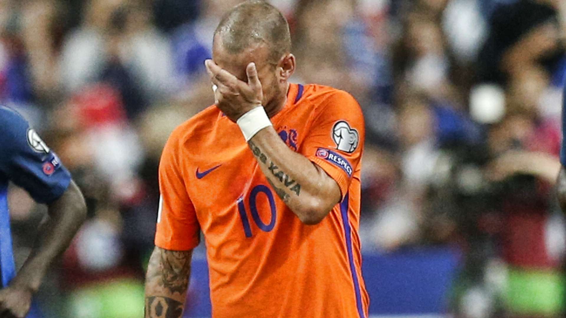 Wesley Sneijder, France - The Netherlands 08312017