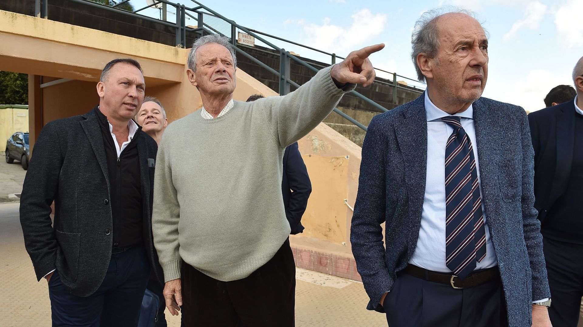 David Platt Maurizio Zamparini Rino Foschi - Palermo