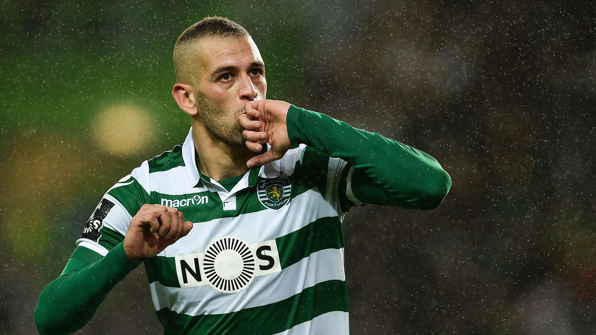 Islam Slimani Sporting Lisboa Braga Liga NOS 10012016