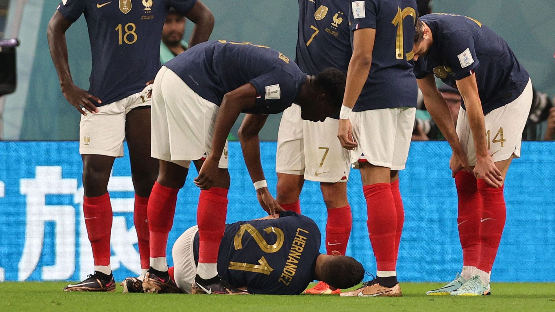 Lucas Hernandez France Australia WC 2022