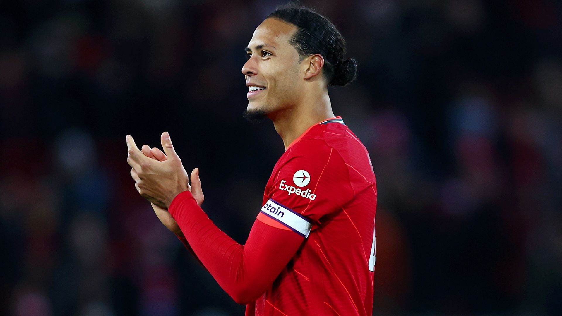 Virgil van Dijk Liverpool 2021-22