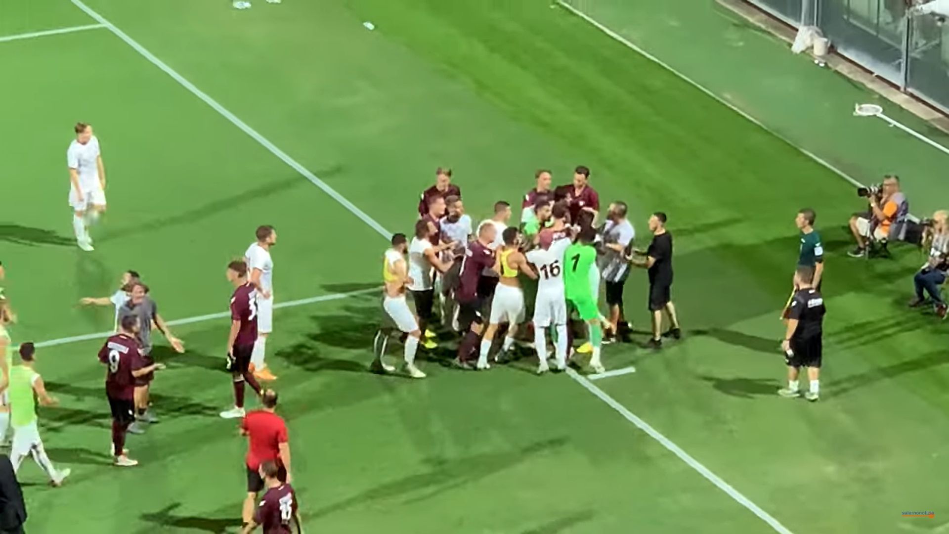 Salernitana Adana rissa