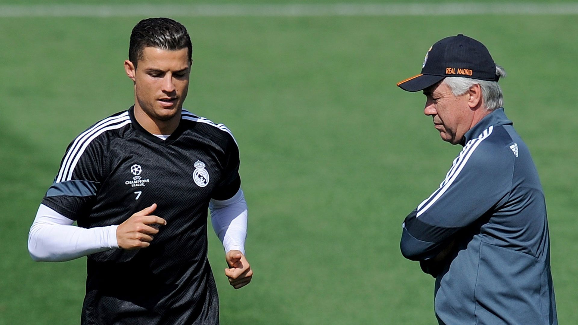 carlo ancelotti, cristiano ronaldo 05122015
