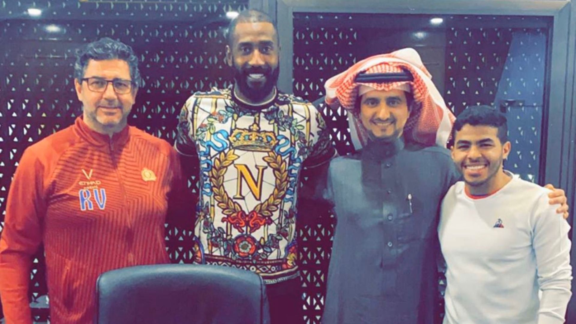 وليد عبد الله - يحيى الشهري - فيتوريا - عبد الرحمن الحلافي