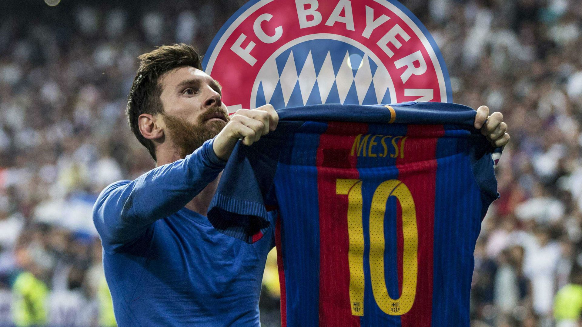 GFX Lionel Messi FC Bayern Barcelona