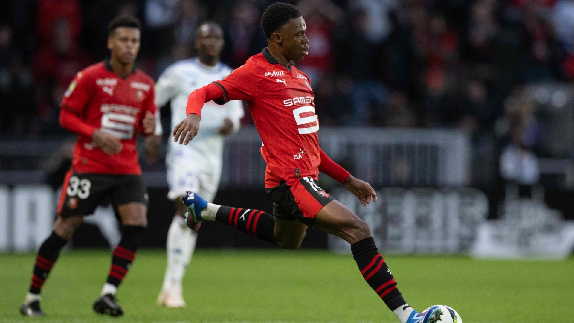 Jeanuel Belocian Stade Rennes 2023