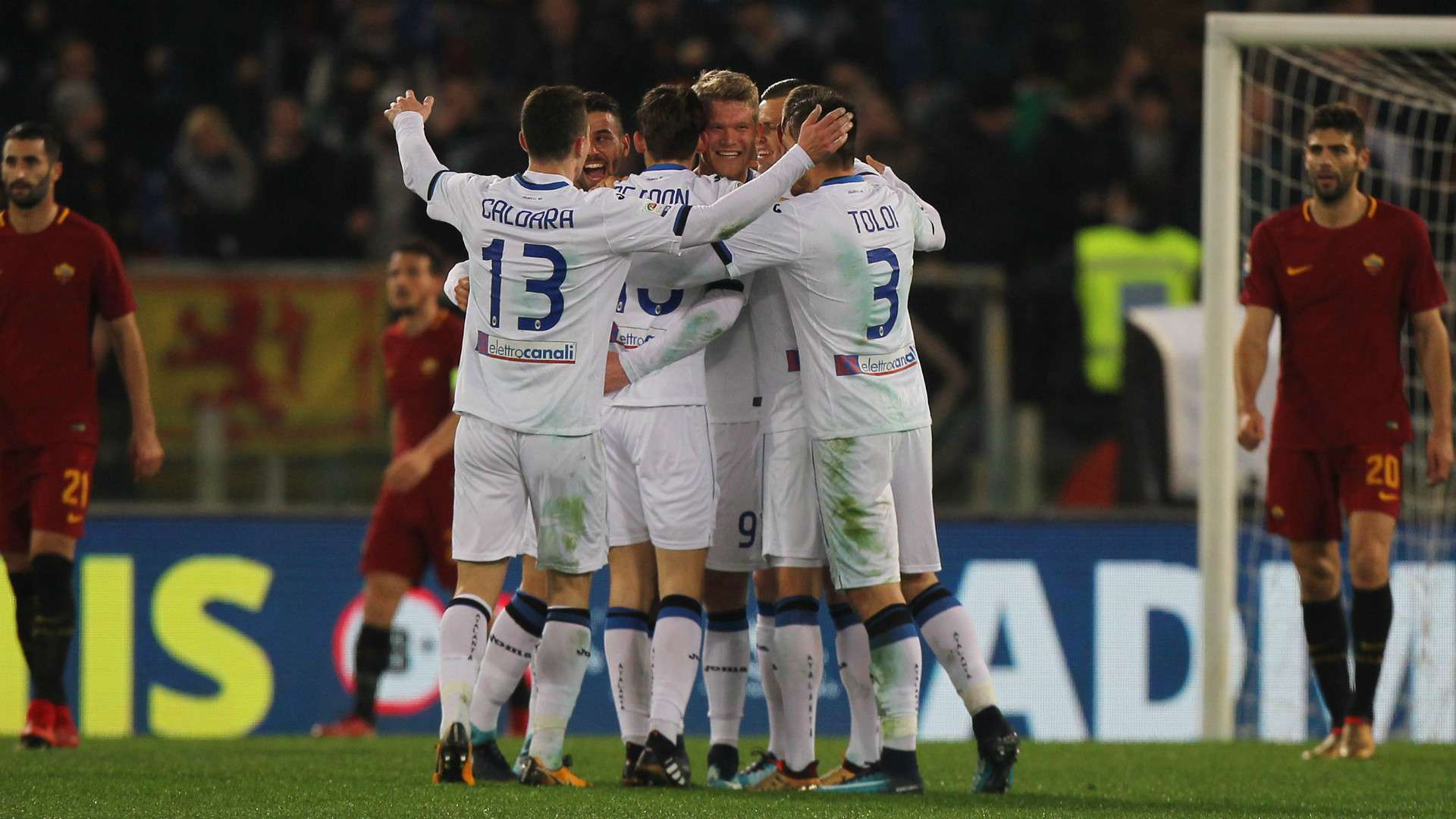 Roma Atalanta celeb