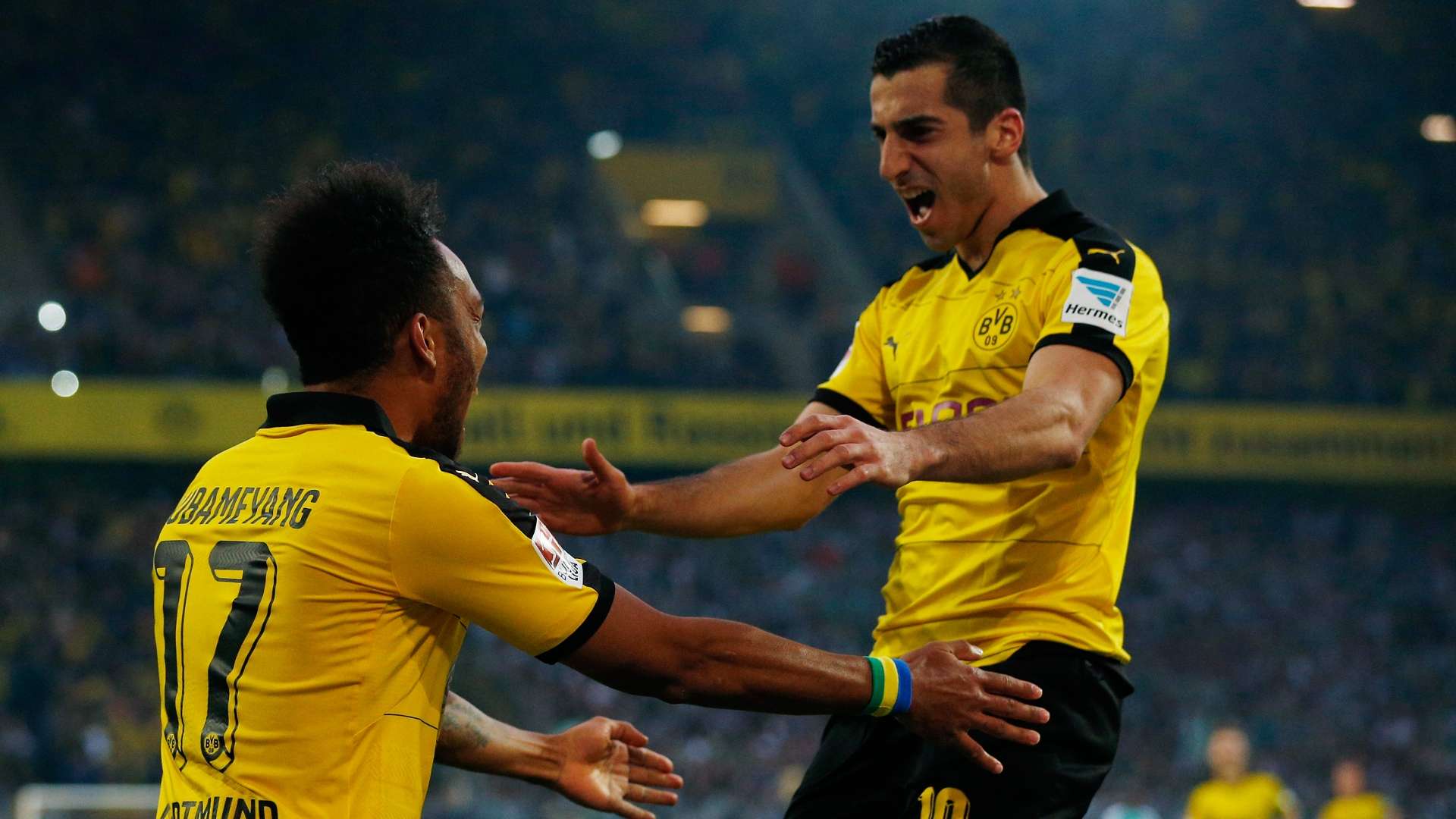Aubameyang Mkhitaryan Dortmund