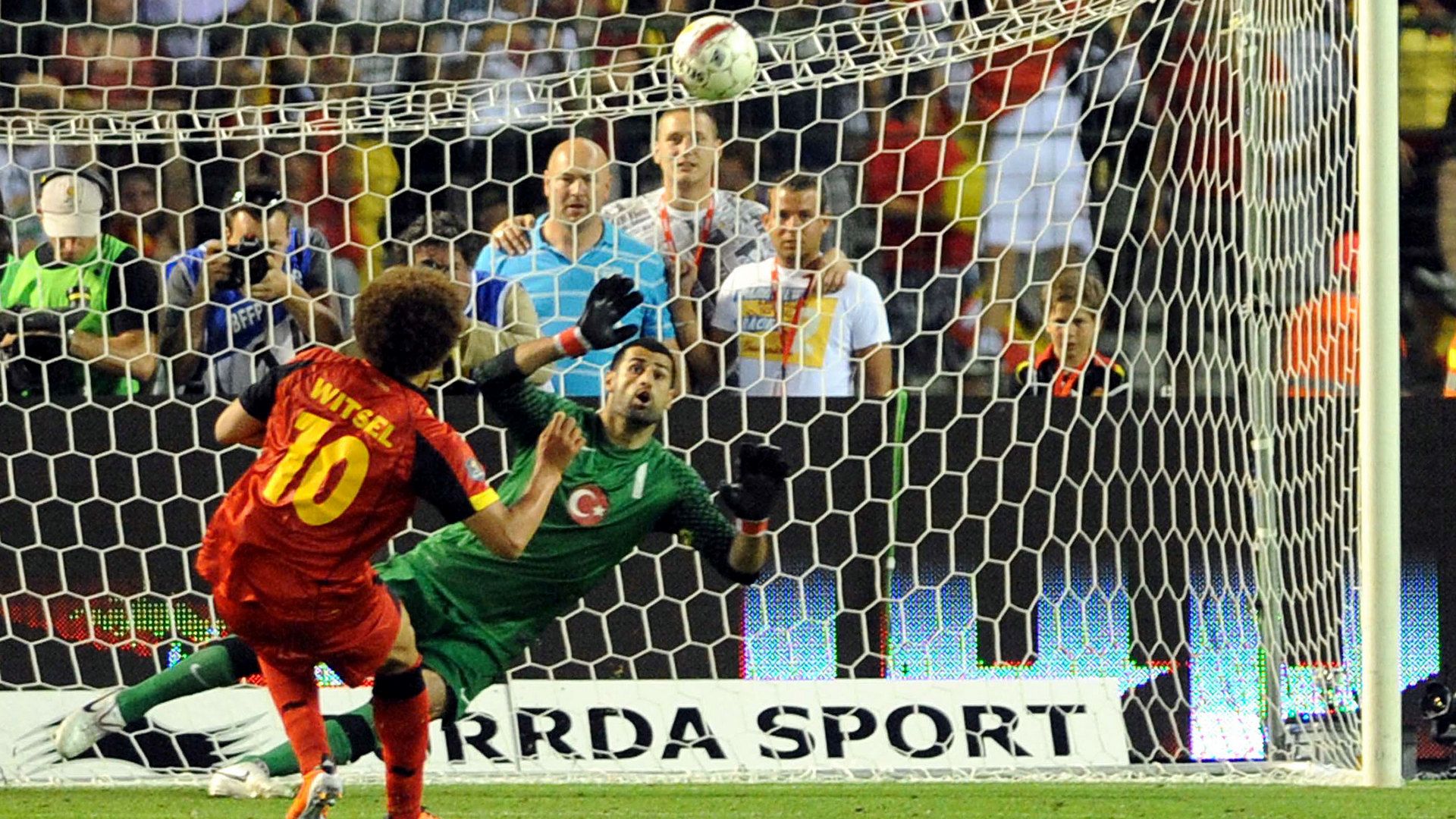 Volkan Demirel. Belçika vs Türkiye. 06.04.2011