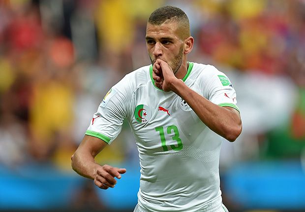 Islam Slimani Algeria World Cup 22062014
