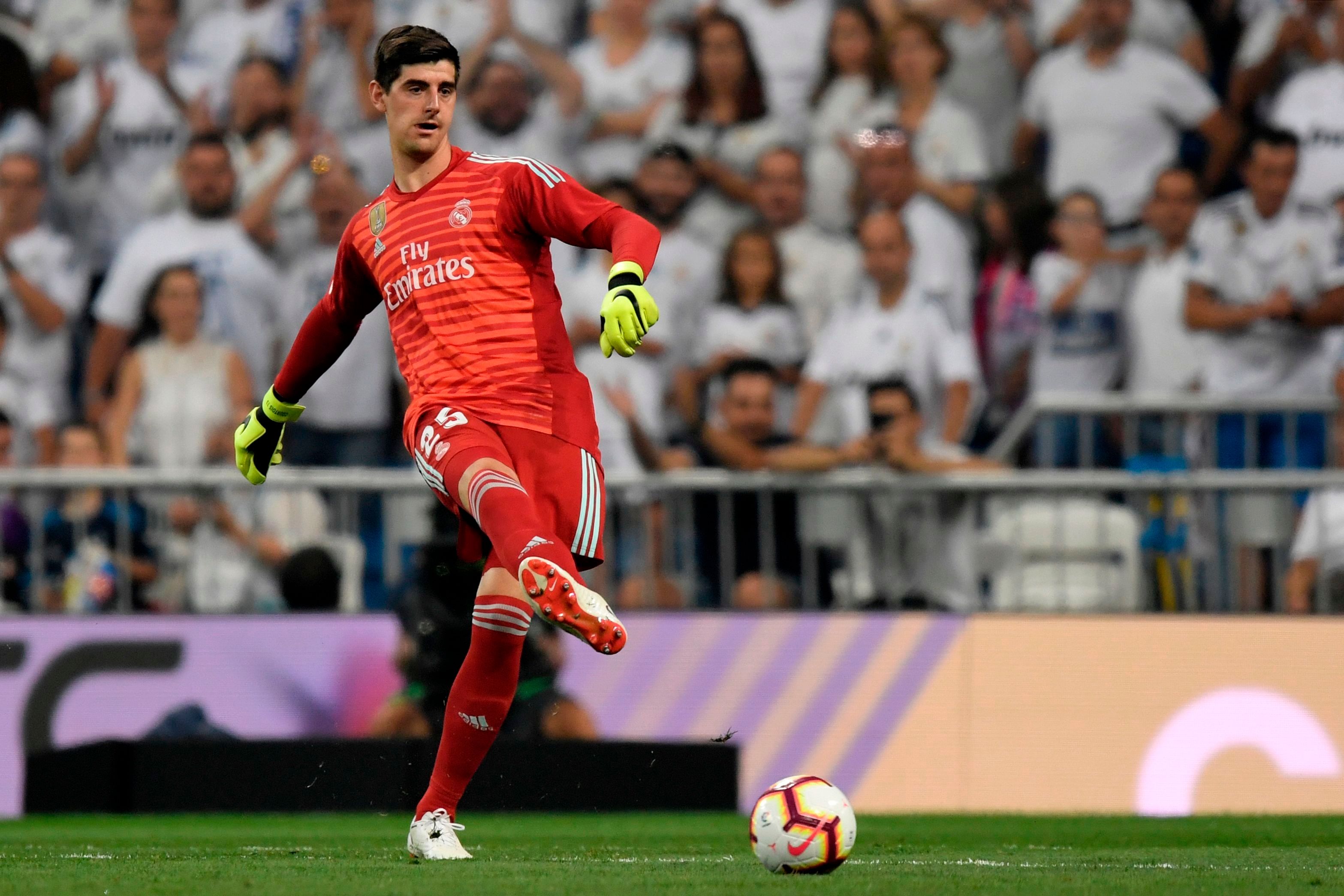 COURTOIS REAL MADRID LEGANES LALIGA
